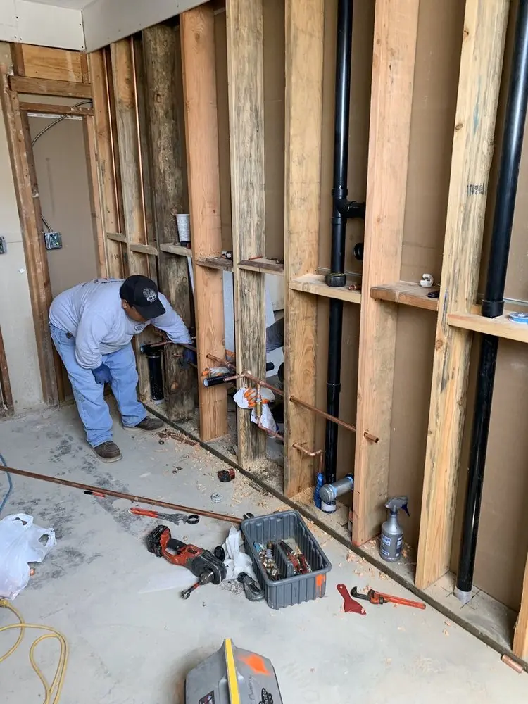 Commercial rough-in plumbing for Water Heater Replacement in Burnsville Heights